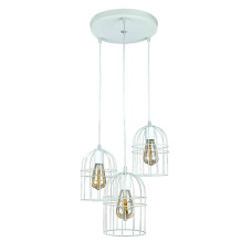 Люстра підвісна Light House LS-17194F-3 WH (300) біла
