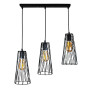 Зображення Люстра підвісна Light House LS-17195F-3 BK (500) чорнаИМ Light-Deco