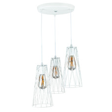 Люстра підвісна Light House LS-17195F-3 WH (300) біла