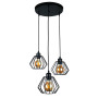 Зображення Люстра підвісна Light House LS-17196F-3 BK (300) чорнаИМ Light-Deco