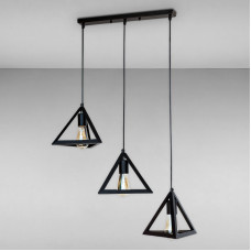 Люстра підвісна Light House LS-17204F-3 BK (500) чорна