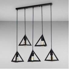 Люстра підвісна Light House LS-17204F-5 BK (700) чорна