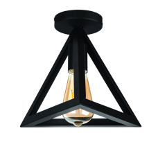 Люстра стельова Light House LS-17205F-1 BK чорна