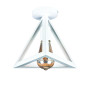 Зображення Люстра стельова Light House LS-17205F-1 WH білаИМ Light-Deco