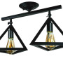 Зображення Люстра стельова Light House LS-17205F-2 BK чорнаИМ Light-Deco1
