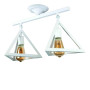 Зображення Люстра стельова Light House LS-17205F-2 WH білаИМ Light-Deco