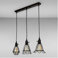 Люстра підвісна Light House LS-17207F-3 BK (500) чорна