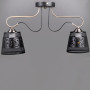 Зображення Люстра стельова Light House DL-17215/2 чорнаИМ Light-Deco2