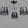Изображение Люстра потолочная Light House DL-17215/3 чернаяИМ Light-Deco1
