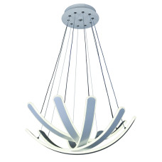 Люстра подвесная LED Light House LS-17208 WH 98W белая