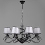 Зображення Люстра підвісна з абажурами Light House DL-17219/8 Хром з чорнимИМ Light-Deco
