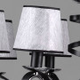 Зображення Люстра підвісна з абажурами Light House DL-17219/8 Хром з чорнимИМ Light-Deco2