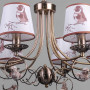 Зображення Люстра підвісна з абажурами Light House DL-17220/8 ЛатуньИМ Light-Deco3