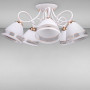 Изображение Люстра потолочная Light House DL-17221/5 белая с золотом ИМ Light-Deco1