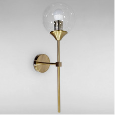 Настінний світильник Бра Light House LS-18035-1 GD+CL золото плафон прозорий