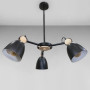 Зображення Люстра підвісна Light House LS-18038-3 BK чорна ИМ Light-Deco 