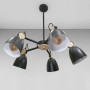 Зображення Люстра підвісна Light House LS-18038-5 BK чорна ИМ Light-Deco 