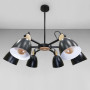 Зображення Люстра підвісна Light House LS-18038-6 BK чорна ИМ Light-Deco 