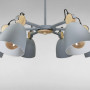 Изображение Люстра подвесная Light House LS-18038-6 GRAY серая ИМ Light-Deco 1 