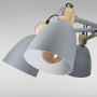 Изображение Люстра подвесная Light House LS-18038-6 GRAY серая ИМ Light-Deco 2 