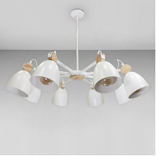 Люстра підвісна Light House LS-18038-8 WH біла