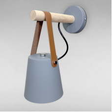 Настінний світильник Бра LS-18039-1 GRAY сірий