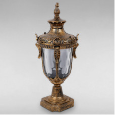 Вуличний стовпчик ліхтарний на один світильник LS-18041-S-Y1 GB золото