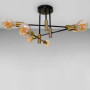 Зображення Люстра стельова Light House LS-18052-6 BK+BRZ чорний + бронза ИМ Light-Deco 