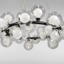 Зображення Люстра підвісна Light House LS-18066-25 BK+CLWH чорна плафон прозорий ИМ Light-Deco 1 