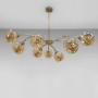Зображення Люстра підвісна Light House LS-18068-9 BR бронза плафон коричневий ИМ Light-Deco 