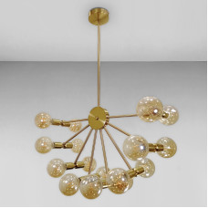 Люстра підвісна Light House LS-18069-16 BRZ бронза