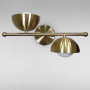 Зображення Настінний світильник Бра на два плафони Light House LS-18074-2 бронза плафон білий ИМ Light-Deco 1 