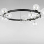 Зображення Люстра підвісна Light House LS-17132-15 BK+CL чорна плафон прозорий ИМ Light-Deco 1 