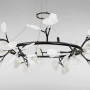 Зображення Люстра підвісна Light House LS-18076-48 BK+CL чорна плафон прозорий ИМ Light-Deco 1 