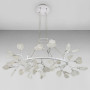 Зображення Люстра підвісна Light House LS-18076-48 WH+CL біла плафон прозорий ИМ Light-Deco 