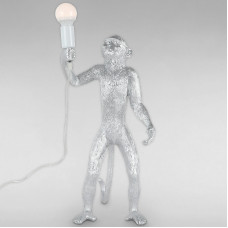 Настільна лампа декоративна Light House LS-18082C SL срібло