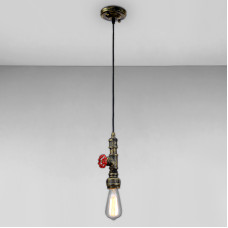 Люстра подвесная декоративная Light House LS-18084-1 черный с золотом