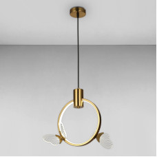 Люстра підвісна світлодіодна Light House LS-18087 BRZ LED 12 W бронза