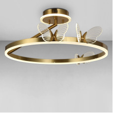 Люстра стельова світлодіодна Light House LS-18089 BRZ LED 23 W бронза