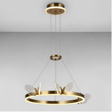 Люстра підвісна світлодіодна Light House LS-18090 BRZ LED 23 W бронза