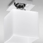Зображення Стельова люстра Light House S-18110/1 CR 120*120*180 хром плафон білий ИМ Light-Deco 1 