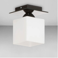 Люстра потолочная Light House S-18111/1 BK 120*120*180 черный плафон белый