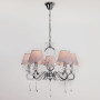 Зображення Люстра підвісна з абажуром Light House S-18118/5 CR 580*580*520 хром ИМ Light-Deco 