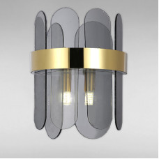 Настінний світильник декоративний Бра Light House LS-18123 GD+BK золото плафон чорний