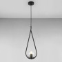 Зображення Люстра підвісна Light House LS-18126-1 BK+CL чорна плафон прозорий ИМ Light-Deco 