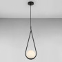Изображение Люстра подвесная Light House LS-18126-1 BK+WH черная плафон белый ИМ Light-Deco 