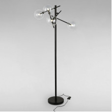 Підлоговий світильник Торшер Light House LS-18128-4 BK чорний плафон прозорий