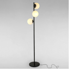 Напольный светильник Торшер Light House LS-18129-3 BK черный плафон белый