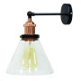 Зображення Настінний світильник Бра Light House LS-18133-1 CL чорний плафон прозорий ИМ Light-Deco 