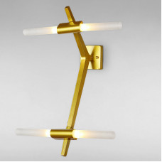 Настінний світильник декоративний Бра Light House LS-18139-4 GD золото плафон білий